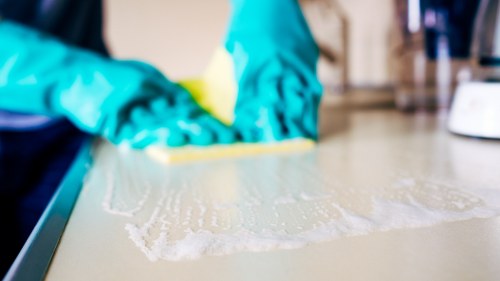 Steam carpet cleaning for a family home in Hadley Wood